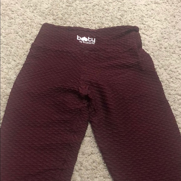 Booty by Brabants Croco Skin Merlot Leggings - Picture 2 of 3
